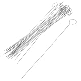 TOYANDONA 25 Stück Teiliges Grillspieße Wiederverwendbare Schaschlikspieße für Fleisch Gemüse...