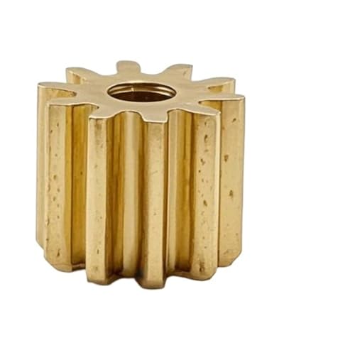 10 Dents OD = 4.8mm pignon cuivre pour axe de moteur électrique