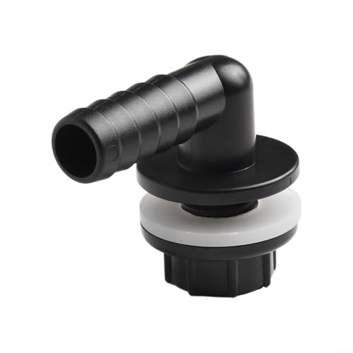 Conector de codo para tanque de agua de 3/8 a 14 mm, diseño de plástico fuerte y seguro