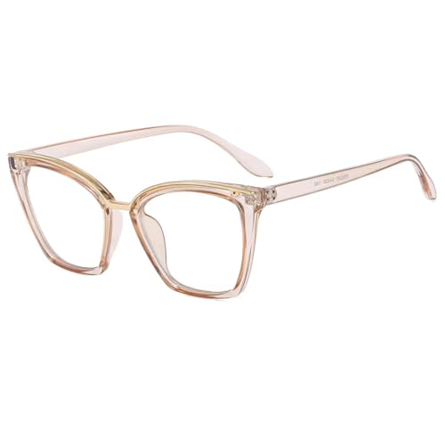 Lunettes de soleil monture plate métal avec protection solaire UV400 tendance