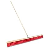 Le porte-brosse a été fabriqué en bois de hêtre, tandis que les poils sont en nylon dur et rigide (fibre PET).