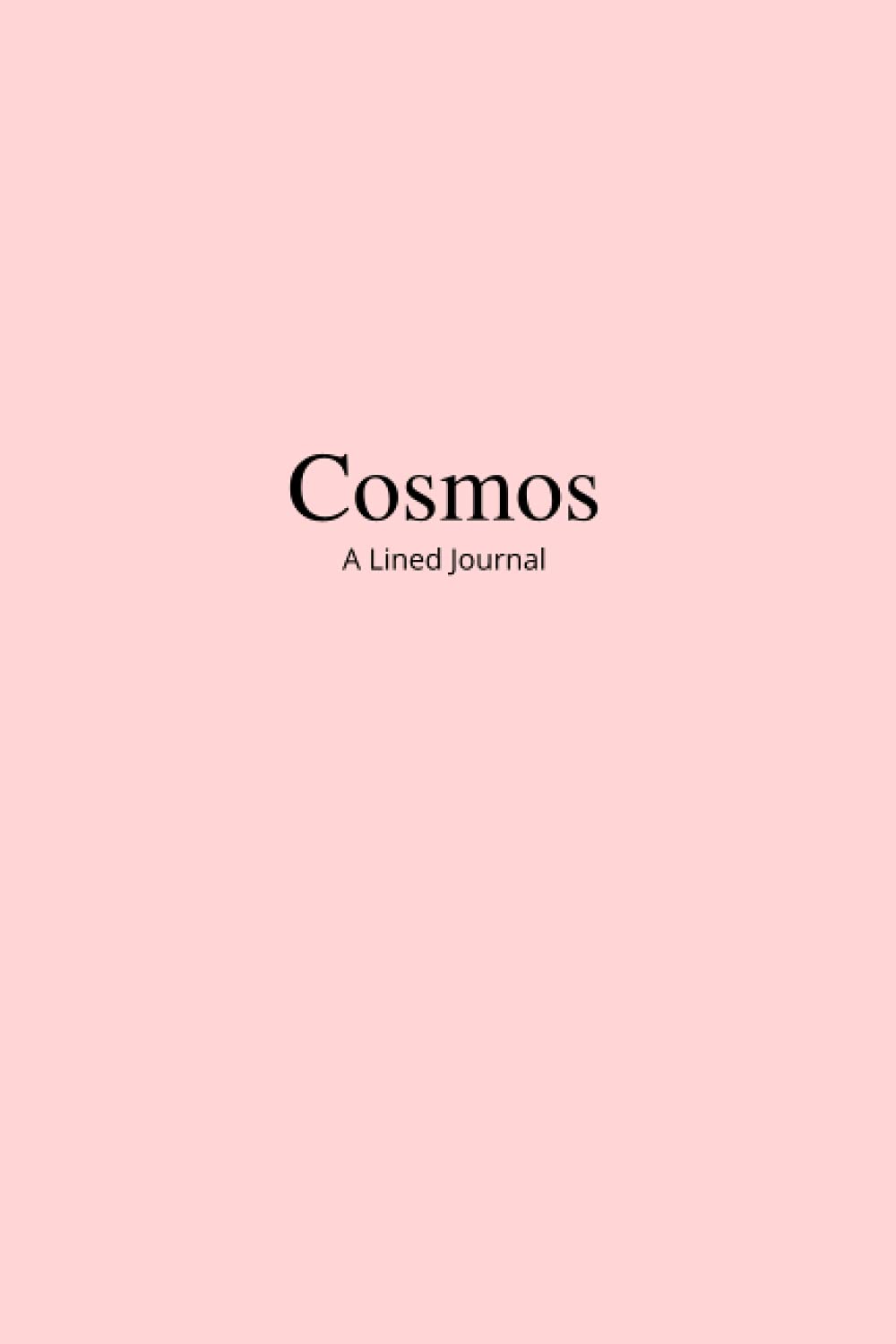 Cosmos: A Lined Journal (The Rainbow Collection)