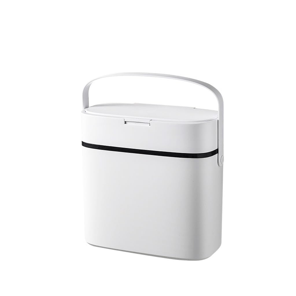 Push-type Trash Can Bathroom Household Narrow Gap Storage Box Kitchen