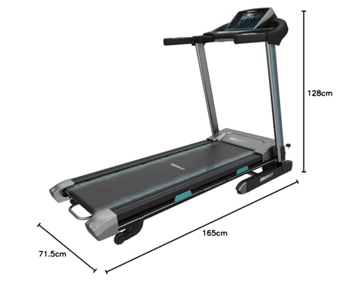 Cecotec Cinta de Correr Plegable DrumFit WayHome 1600 Obelia Ultraflex. 1500 W, Inclinación Motorizada, Superficie de 130x42 cm, Sistema de Amortiguación UltraFlex System, Pantalla LCD, Negro