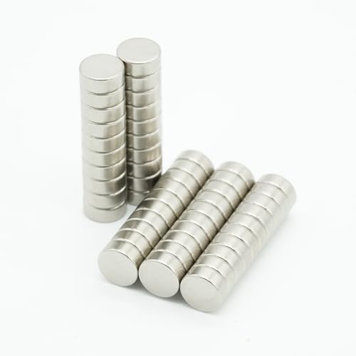 【市販最高グレード】【防錆】強力ネオジム磁石 5mm × 2mm N54 50個セット 特殊4層メッキ DIY 小型 丸型 工業用 キッチン 浴室 室外 事務所 多用途 KYOKEI