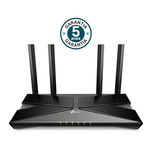 Image of TP-Link Next-Gen Wi-Fi 6 AX3000 Mbps Gigabit Dual Band Smart Wireless Router, OneMesh Supported, Dual-Core CPU,HomeShield, Ideal for Gaming Xbox /PS4 /Steam, Plug and Play (Archer AX53), Black
