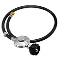 Joywayus 3 Feet Low Pressure Propane Regulator with LPG Hose Most LP Gas Grill, Heater and Fire Pit Table?3/8 Female Flare Nut