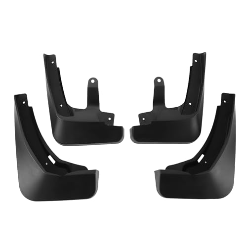 Image of X AUTOHAUX 1set Front and Rear Mud Flaps Splash Guards Mud Guards for Audi Q5L 2018-2020 W /Mount Accessories