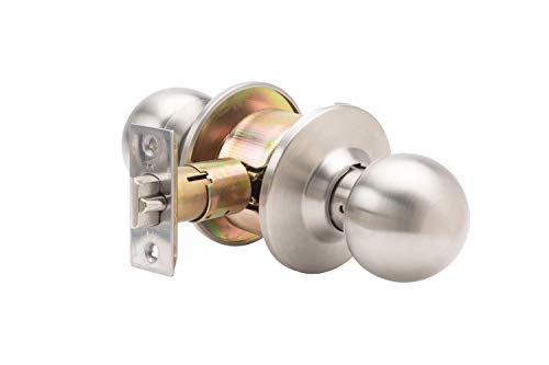 Taco Dl-Ecb80-Us32D Dl-Ecb Series Trans Atlantic Dl-Ecb80 Light Duty Cylindrical Storeroom Function Knob In Satin Stainless Steel #TOP3