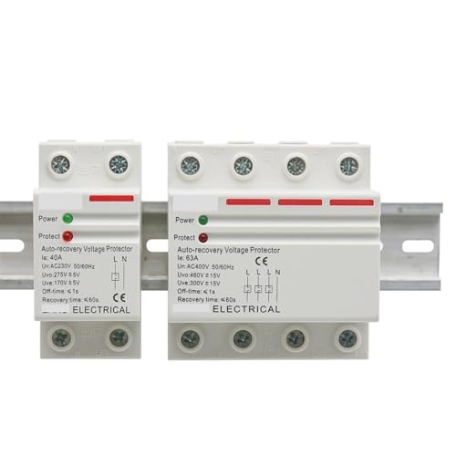 Relais de protection automatique 230V contre sous-tension pour circuit 2P 63A
