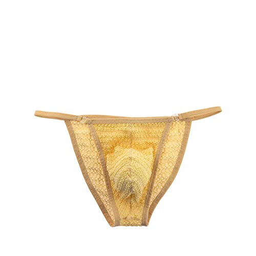 Men Thongs Mesh G Strings Briefs Breathable Sexy Bikini Underwear4