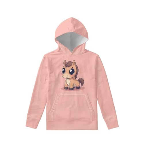 Talayituse Hoodies for Girls Kids Casual Pullover Long Sleeve Hooded Sweatshirt Sweater Winter Outwear with Pocket 6-16 Years3