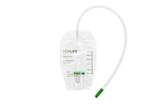 Beinbeutel - 500 ml - 60 cm Schlauchlänge - Individuell Kürzbar - Unsteril - VPE zu 10 Stück - PZN 12465566 - KONTICUR®