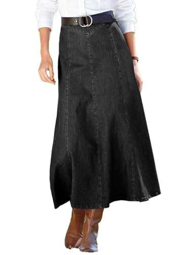 スカート MURRAL Limestone tucked long skirt Amazon.com: Flamingals A-Line High Rise Vintage Wash Stitch