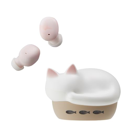 ラディウス ワイヤレスイヤホン チャトラ radius（ラディウス) NEKO完全ワイヤレスイヤホン チャトラ -の