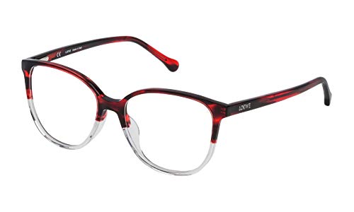 Gafas de sol y vista LOEWE VLWA17M5301FW monturas rojas deportivas calibre 55