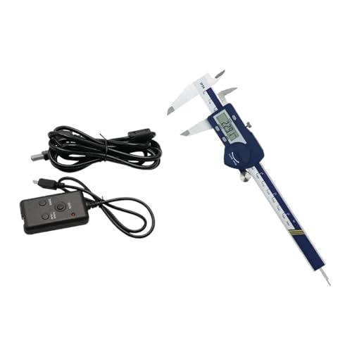Calibrador de acero inoxidable 0-150 mm con cable de datos miniatura 1