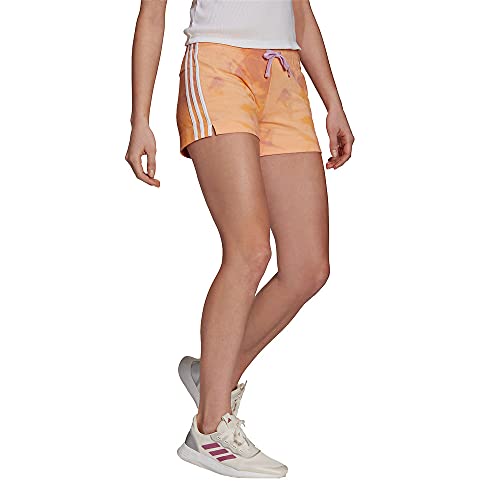 Short Adidas femme Summer Pack orange et violet en taille S