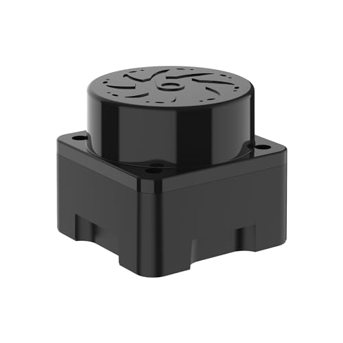 Image of Yahboom Lidar Range Sensor Supports 360 Scanning Detection, Compatible with ROS 1 /2,Raspberry Pi,、Jetson /RDK Series Robots to Realize Lidar Mapping Navigation 12M