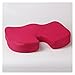 CHENYON Pamięć Pianka Krzesło Ortopedyczne Poduszki biurowe Pad Siedzenia Hemoroid Traktowanie Siedzenia Samochodowe Big Poduszka Ból Końcowy (Color Name : Rose red)