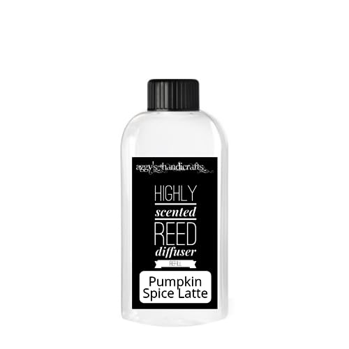 PUMPKIN SPICE LATTE Handmade Highly Scented Reed Diffuser 100ml Refill Air Freshener for Home