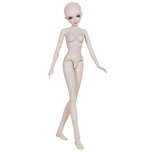 Muñeca articulada 1/3 BJD 60 cm piel blanca miniatura 2
