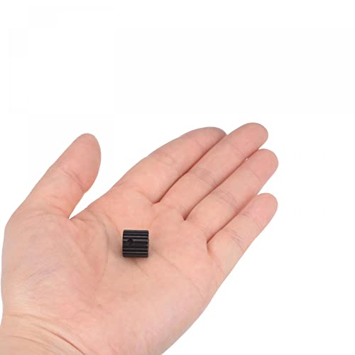 Uxcell 5Mm Bore 20T Mod 0.5 Pinion Gear 45# Steel Hardened Spur Diff Differential Gear Motor Gear, For Rc Car #TOP4