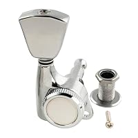 Amazon | Musiclily Pro R18T-07 3対3 ギターロック式ペグ ギア比18:1