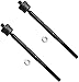 Detroit Axle - 4WD Front Outer Tie Rods for 2004-2008 F-150 Lincoln Mark LT, 4 Inner & Outer Tie Rods 2 Boots 2005 2006 2007 Replacement