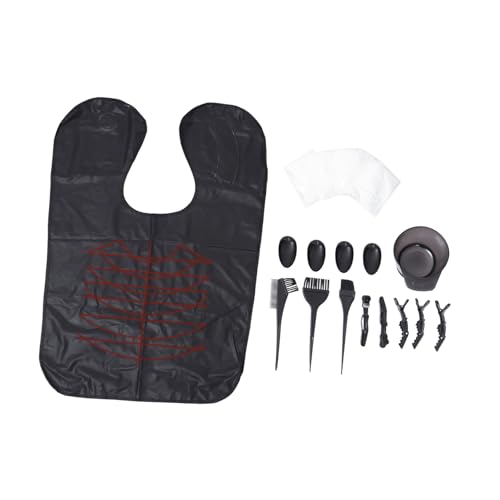 Hemobllo 32piezas Tinte Cabello de Kit para Teñir el Cabello Peine y Chal Herramientas de Peluquería para Hacer Tú Mismo Casa