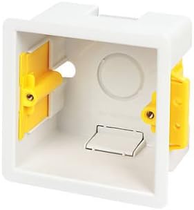 Solwise Single 36mm Dry lining back-box