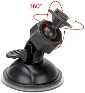 Kamrose Suction Cup Mount Car Windscreen Mount Holder for T-slot Nextbase Dash Cam HD DVR 202 402G 512G Driving Recorder GPS Accessories