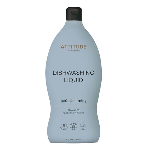 ATTITUDE Dish Soap, Italian Lemon, 24 Fl Oz