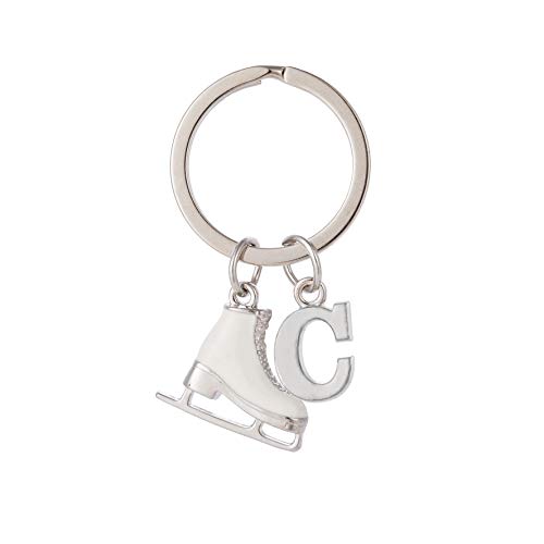 Amaxer Cooltime Fashion Accessories - Llavero de patines de hielo para mujeres y niñas (C), C, 28mm