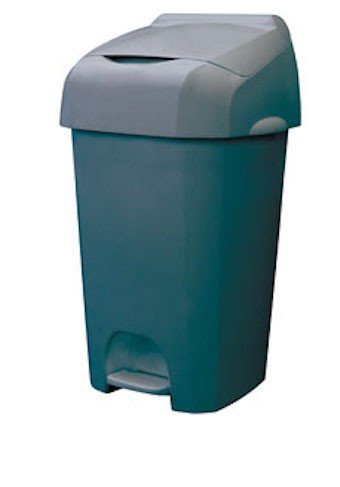 Nappease(TM) Windeleimer Weiß und Grau mit modernem und robustem Design - Nappy Bin, Variante:Grau