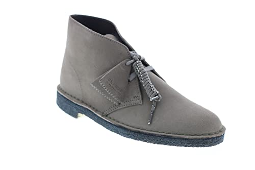 Image of Clarks Desert Boot Grey Suede /Black 13 M