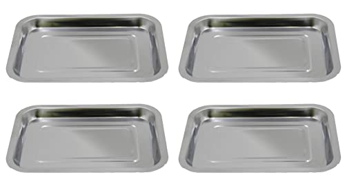 3461 PPLS ステンレストレー 2 浅型 31×21×1.5cm 4枚