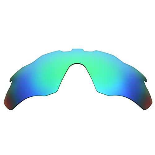 Objectifs Radar Pace vert de remplacement compatibles avec vos lunettes de sport de taille unique