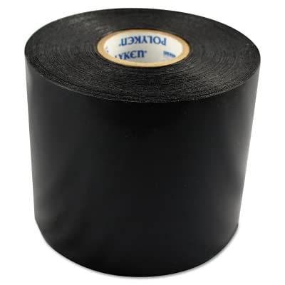 Polyken Utility Coatings, 100 ft X 4 in, 12 mil, Black