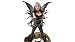 PTC 10 Inch Warrior Winged Fairy with Wolf and Bow Statue Figurine