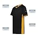 Augusta Sportswear Cutter+ V-Neck Jersey Black/Gold L