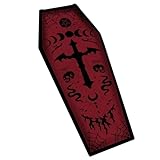 Photo Gallery xvhoab tappeto gotico, tappetino da bagno di bara horror da 51x20 pollici, tappeto da bagno di halloween assorbente, halloween non slip per regali della camera da cucina camera da letto, rosso Photo Gallery xvhoab tappeto gotico, tappetino da bagno di bara horror da 51x20 pollici, tappeto da bagno di halloween assorbente, halloween non slip per regali della camera da cucina camera da letto, rosso