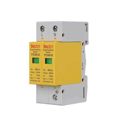 Protector contra sobretensiones CA SPD 2P con tecnología de absorción de descargas de 40KA 5