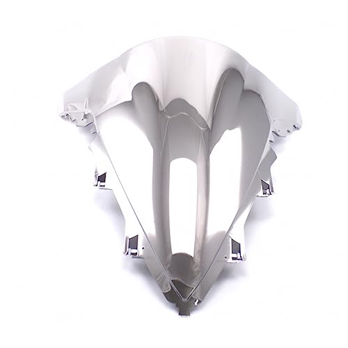 ���h �o�C�N �ɓK������YZF1000 R1 2009 2010 2011 2012 2013 2014 �p �I�[�g�o�C�����A�N�Z�T���[ �E�C���h�X�N���[�� �f�t���N�^�[ �o�C�U�[ �o�C�N�X�N���[��(Silver)