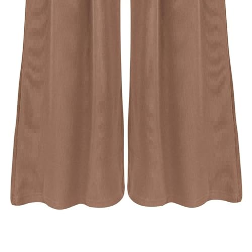 Wide Leg Work Pants for Women with Pockets Elastic Business Causal Pants Women Summer for Beach Travel Trousers3