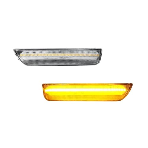 Feux position latéraux LED pour VW Passat B5.5 2001-2005 avec lentille claire ambre