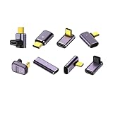 安心の日本企業 MSL FORCE USB-C オス メス 変換アダプタ USB4 Thunderbolt 3 40Gbps PD 240W 5A 8K@60Hz 4K@60Hz uc240 1個 Dタイプ