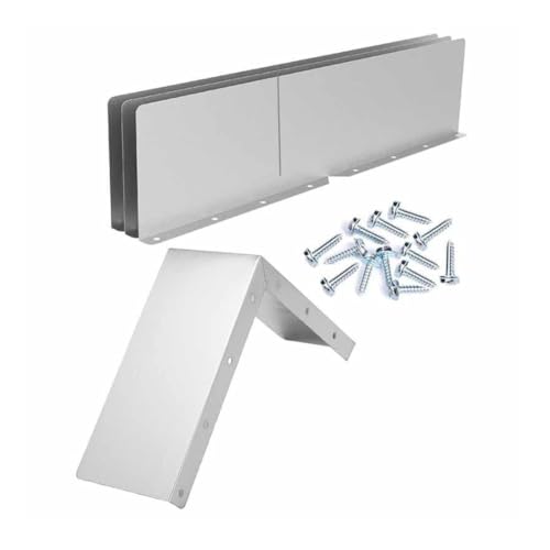 Protections de gouttière à angle réglable en aluminium pour dévier l'eau