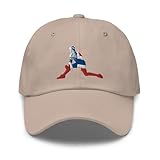 Casper Ruud Tennis Norway Flag Silhouette Classic Adjustable Hat Stone