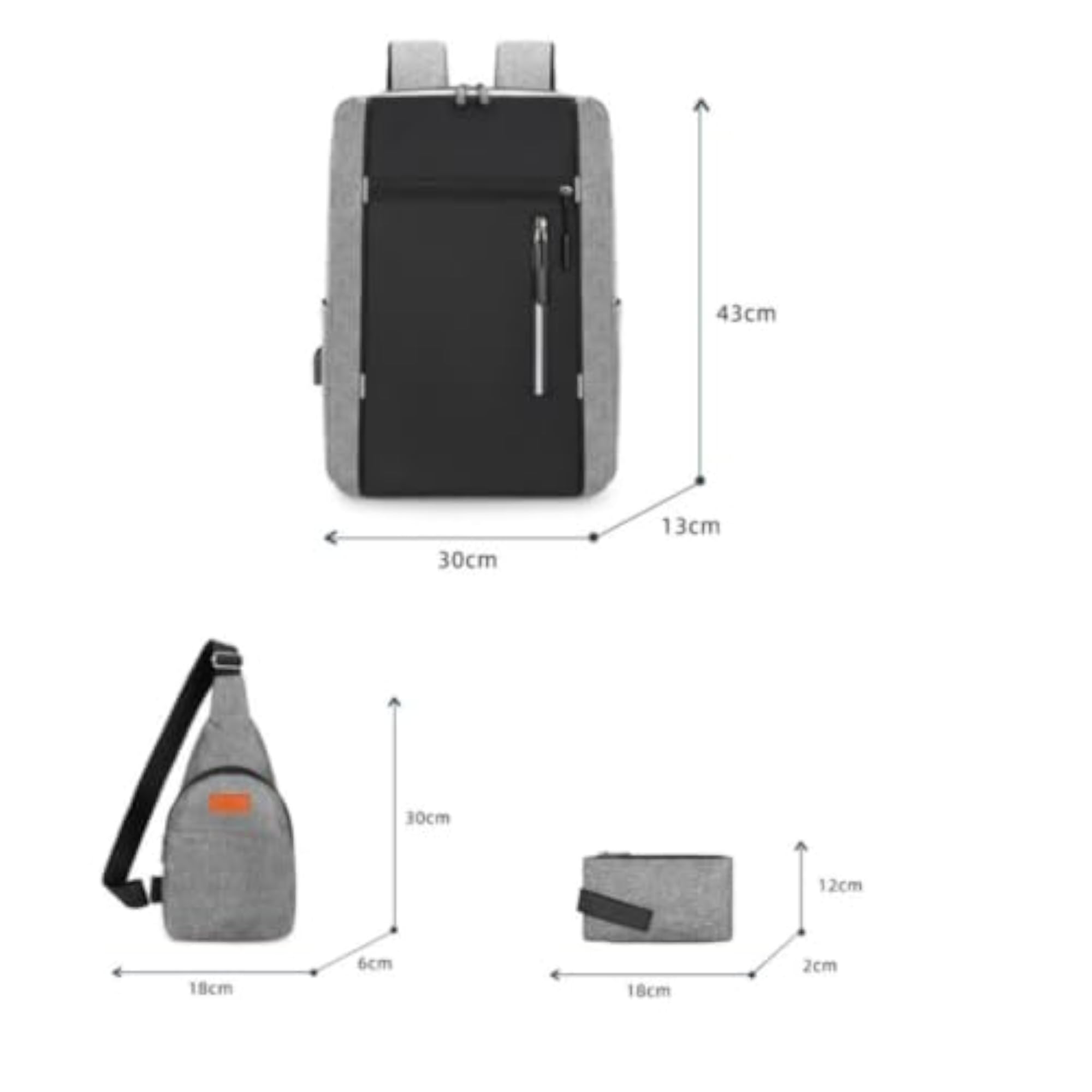 Minimalist Laptop Backpack, 16-Inch Commuting Bag